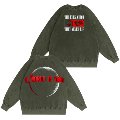 Scarface Washed T-shirt/Crewneck/Hoodie