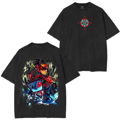 Hazbin Hotel Washed T-shirt/Crewneck/Hoodie