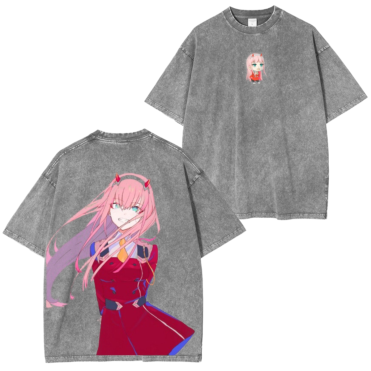 DARLING in the FRANXX Washed T-shirt/Crewneck/Hoodie