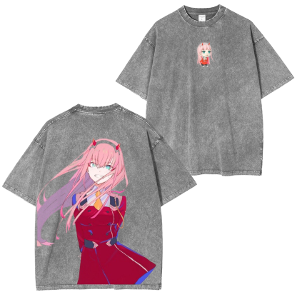 DARLING in the FRANXX Washed T-shirt/Crewneck/Hoodie