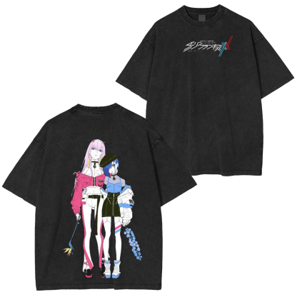 DARLING in the FRANXX Washed T-shirt/Crewneck/Hoodie