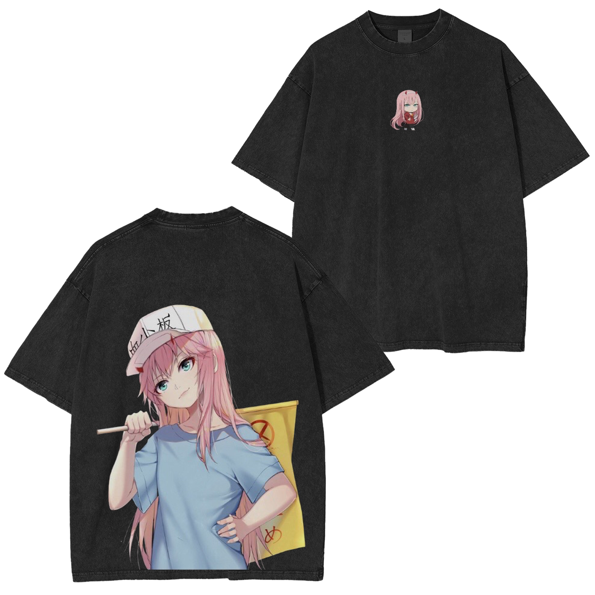 DARLING in the FRANXX Washed T-shirt/Crewneck/Hoodie