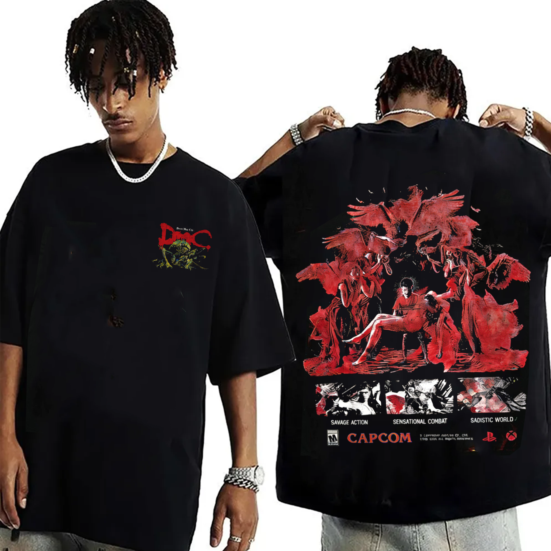 Devil May Cry Vintage Unisex T-shirt/Crewneck/Hoodie