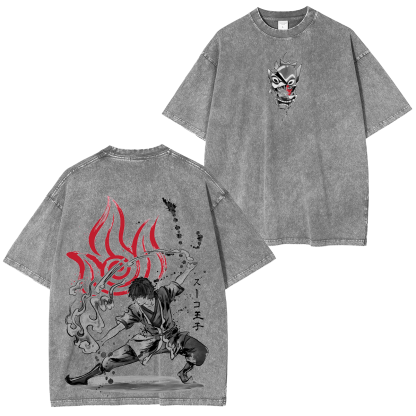 The Power of Fire Nation Aumi-E Classic  Washed T-shirt/Crewneck/Hoodie