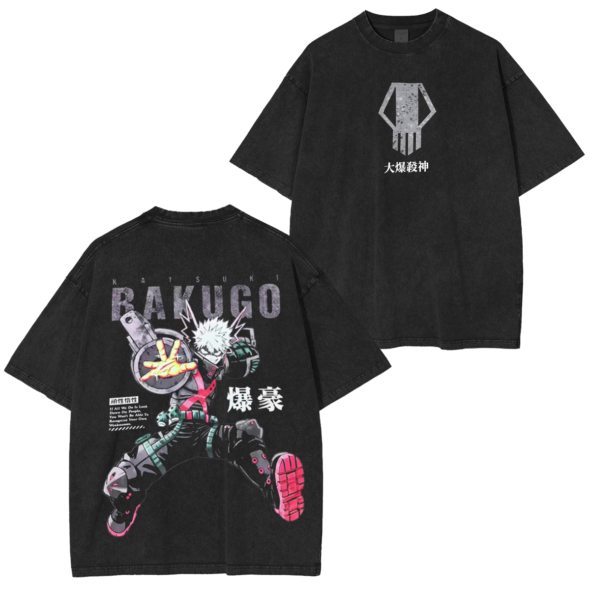 My Hero Academia Washed T-shirt/Crewneck/Hoodie