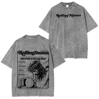 The Stone Was Rolled Away Resurrection Christian Washed T-shirt/Crewneck/Hoodie