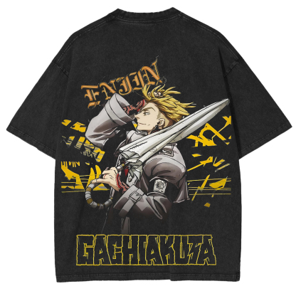 Gachiakuta Enjin Comic T-Shirt