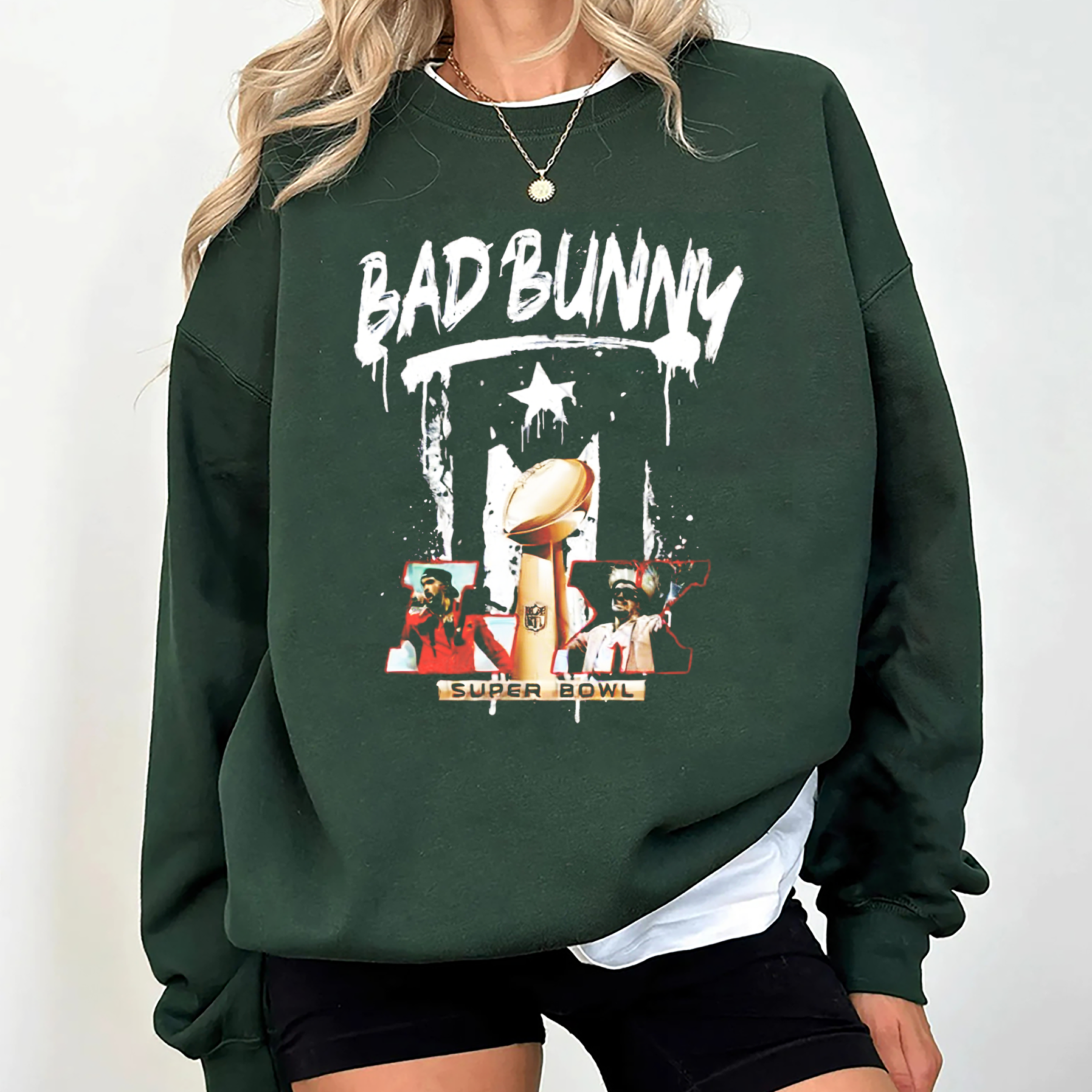 Bad Bunny Super Bowl Unisex T-shirt/Crewneck/Hoodie
