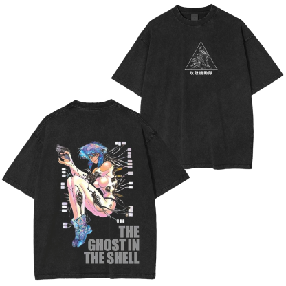 Ghost in the Shell Vintage Washed T-shirt/Crewneck/Hoodie