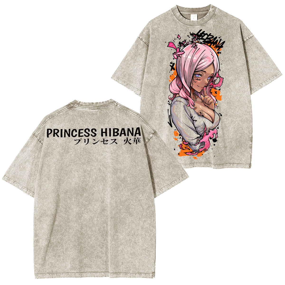 Hibana Fire Force Oversized T-shirt/Crewneck/Hoodie