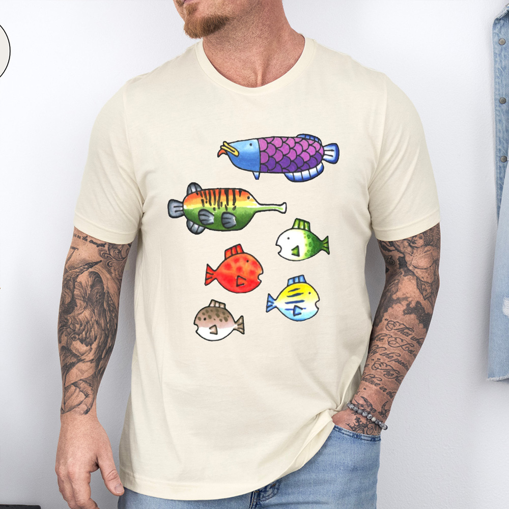 Wii Fishing Unisex T-shirt/Crewneck/Hoodie
