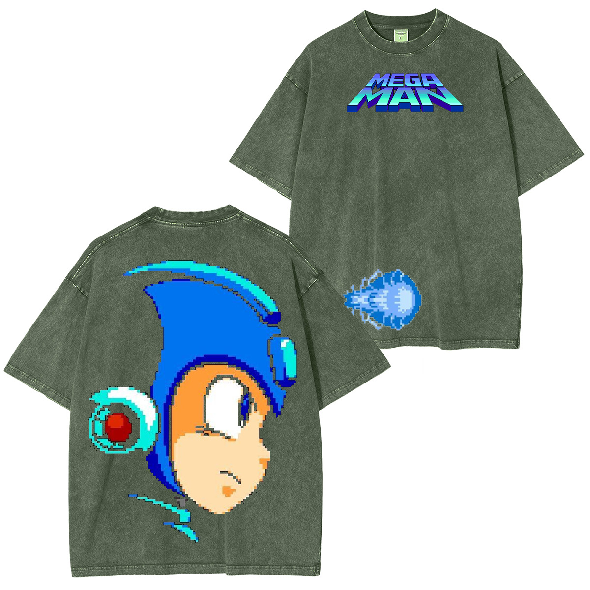 Mega Man Oversized T-shirt/Crewneck/Hoodie