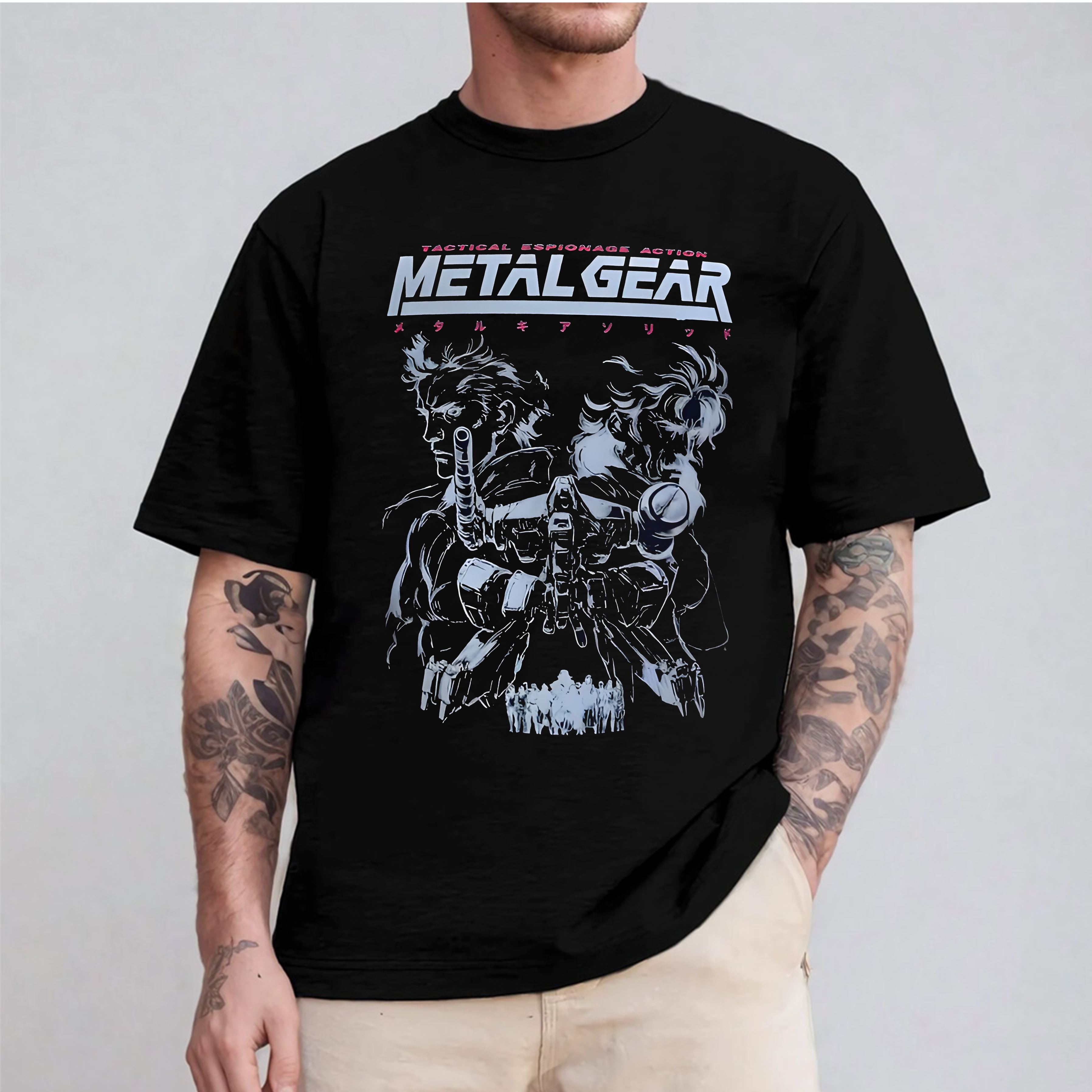 Metal Gear Solid A Hideo Kojima Game T-shirts