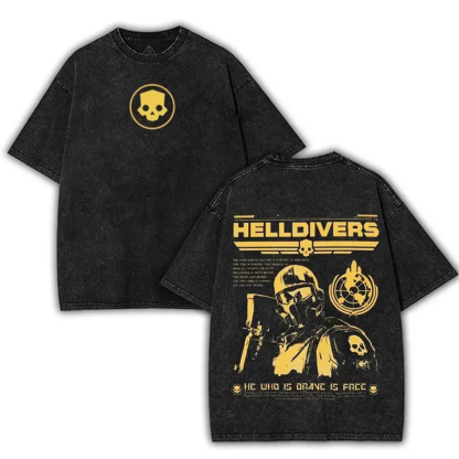 Halo Washed T-shirt/Crewneck/Hoodie