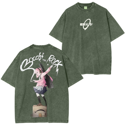 Bocchi the Rock! Washed T-shirt/Crewneck/Hoodie