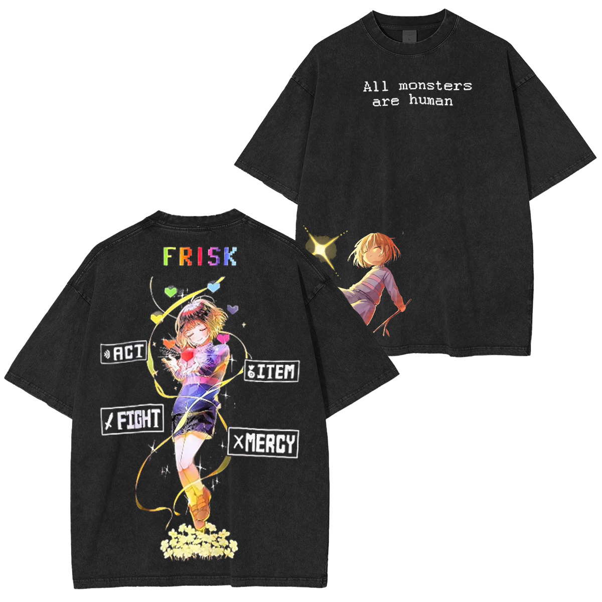 Frisk Undertale Oversized T-shirt/Crewneck/Hoodie