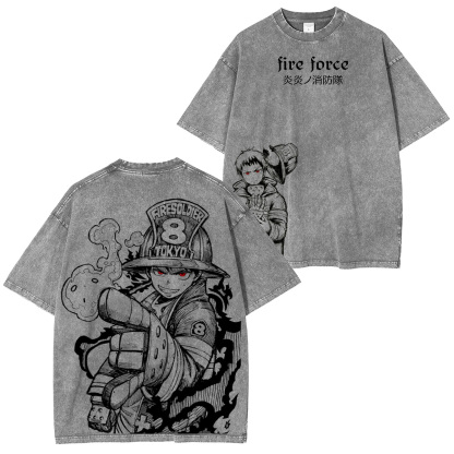 Fire Force Oversized T-shirt/Crewneck/Hoodie