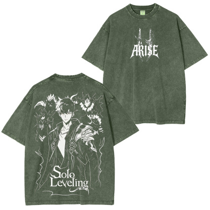 Sung Jin Woo Solo Leveling Oversized T-shirt/Crewneck/Hoodie