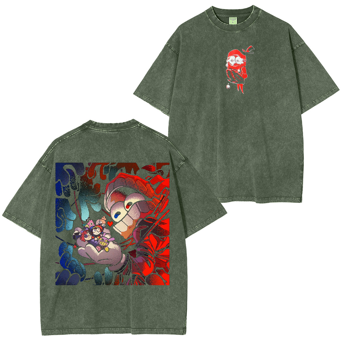 Caine The Amazing Digital Circus Washed T-shirt/Crewneck/Hoodie