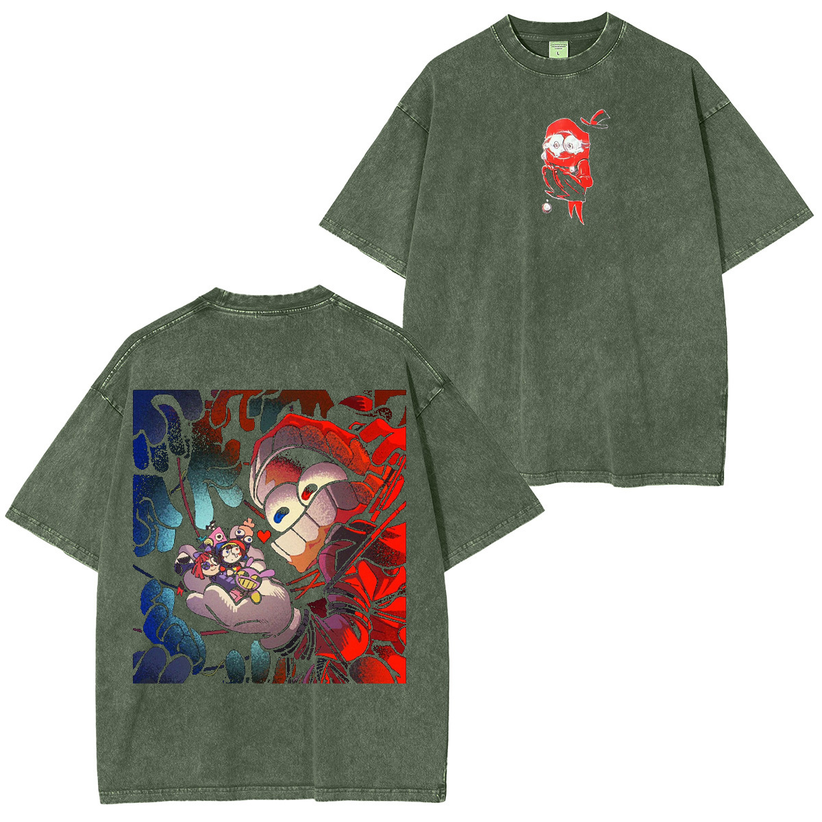 Caine The Amazing Digital Circus Washed T-shirt/Crewneck/Hoodie