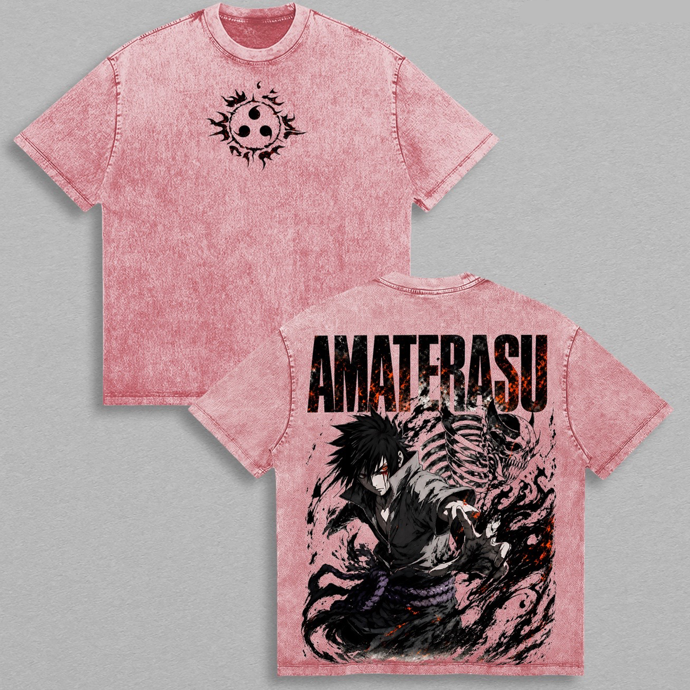 Naruto Sasuke Washed T-shirt/Crewneck/Hoodie