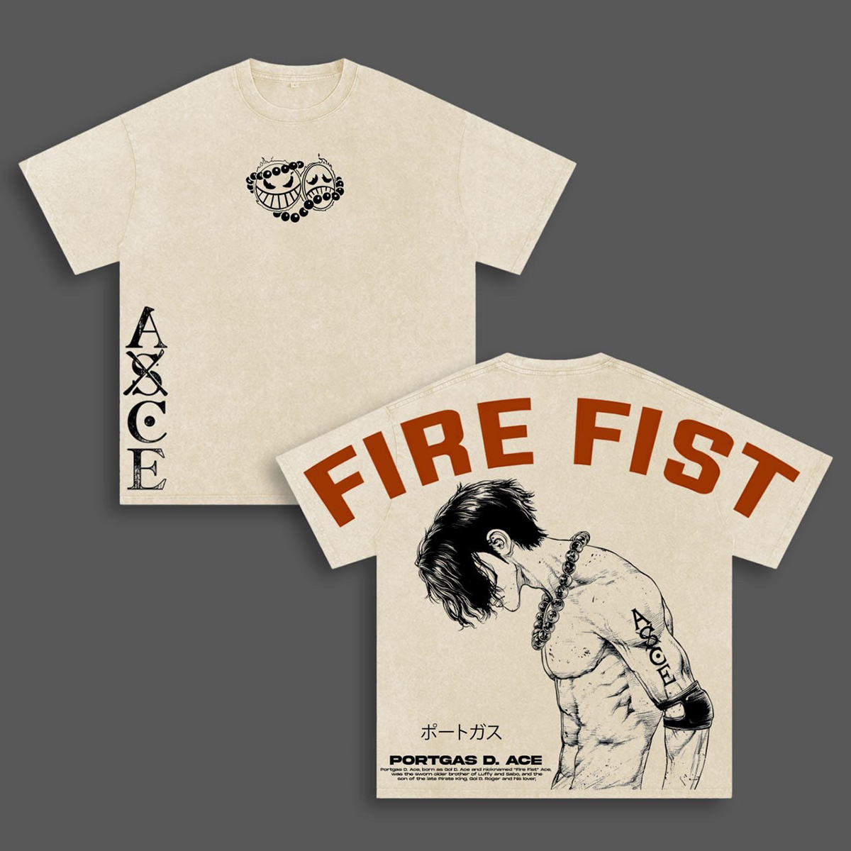 One Piece Washed T-shirt/Crewneck/Hoodie