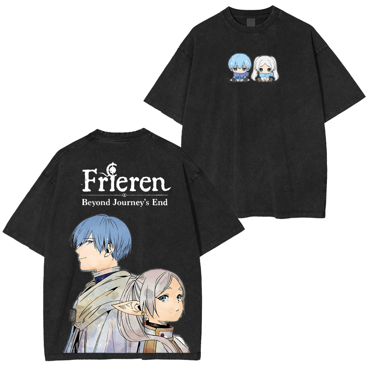 Frieren: Beyond Journey's End Vintage Washed T-shirt/Crewneck/Hoodie