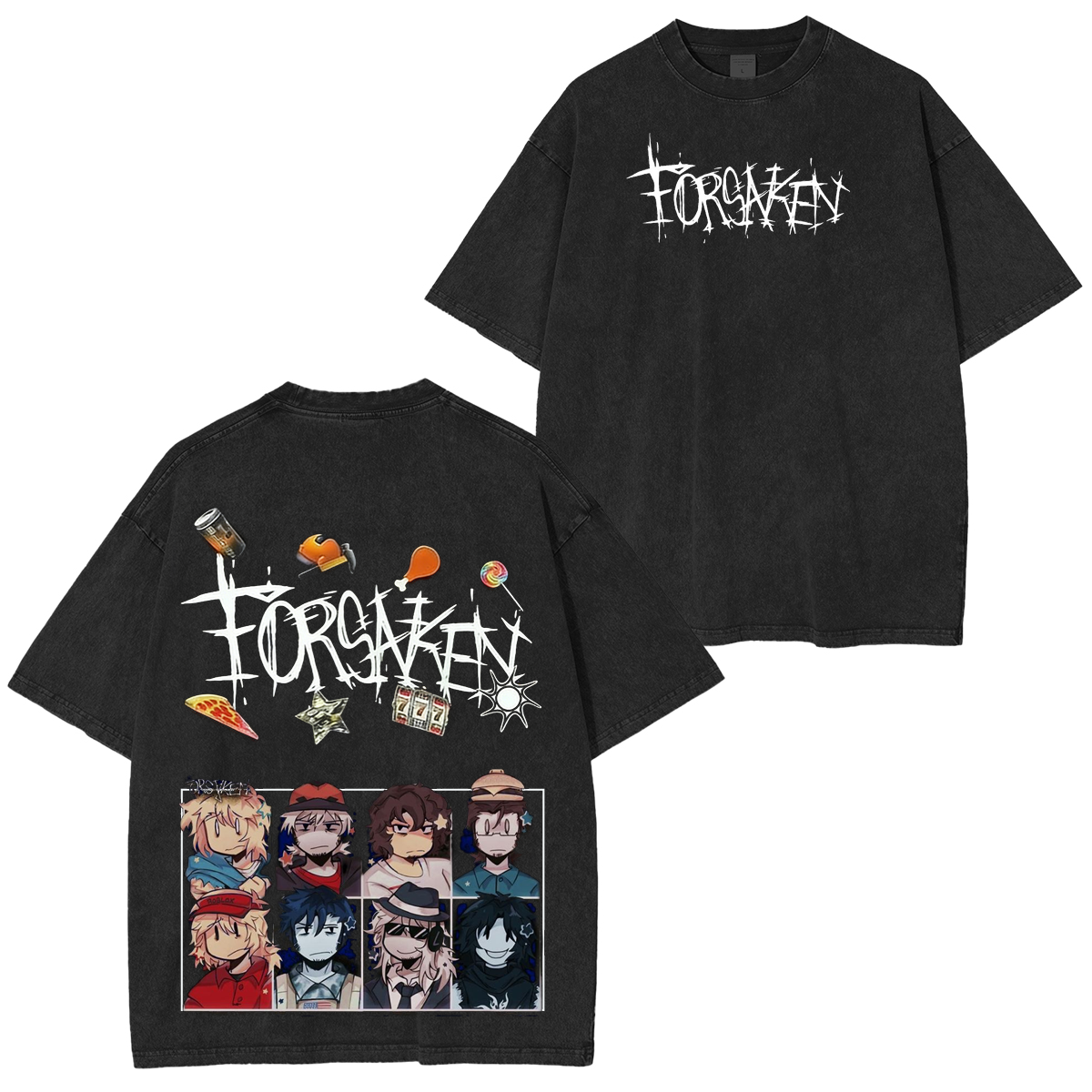 [FORSAKE Unisex Washed T-Shirt