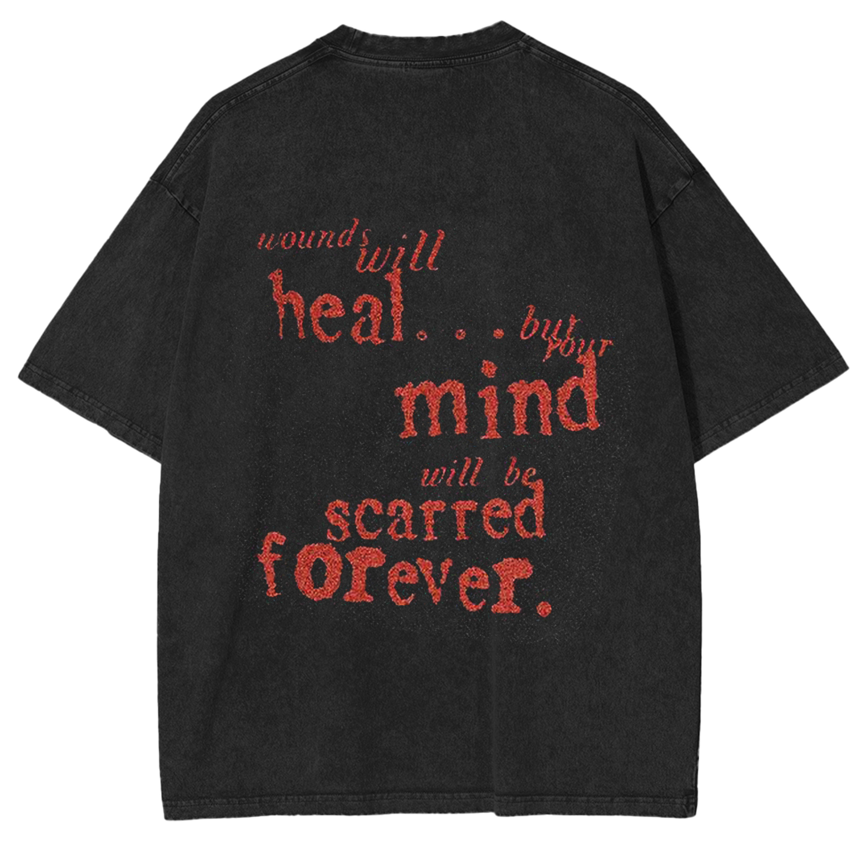 Pyramid Man Washed T-Shirt