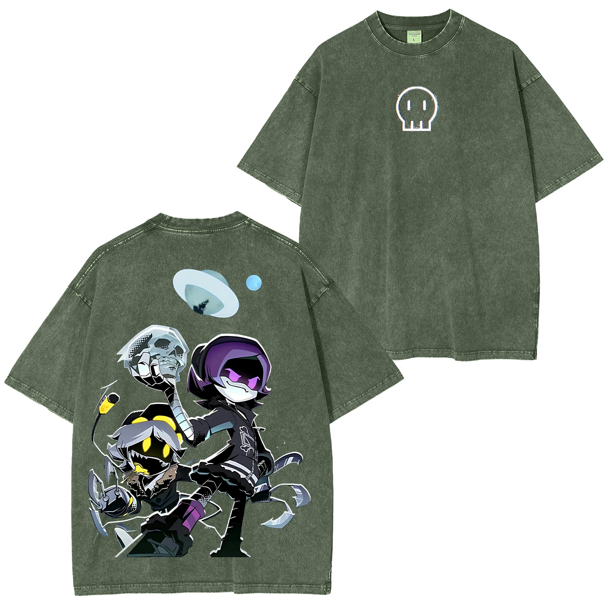 New It Came From Copper 9 Murder Drones Oversized Washed T-shirt/Crewneck/Hoodie