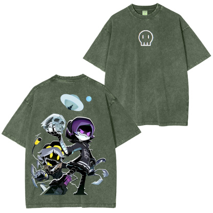 New It Came From Copper 9 Murder Drones Oversized Washed T-shirt/Crewneck/Hoodie