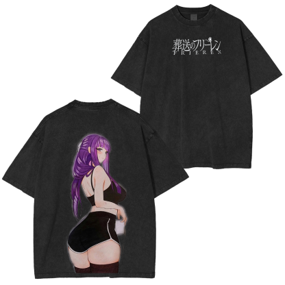 Frieren: Beyond Journey's End  Unisex  Washed T-Shirt