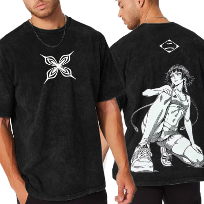 Yoruichi Unisex  Washed T-Shirt