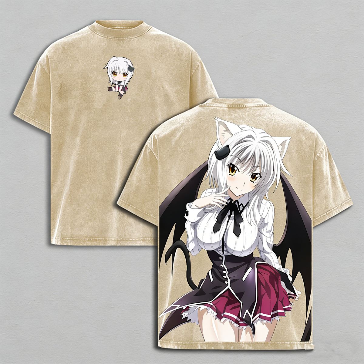 High School DxD Unisex  Washed T-Shirt