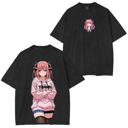 The Quintessential Quintuplets Unisex  Washed T-Shirt/Hoodie/Pullover Sweatshirt