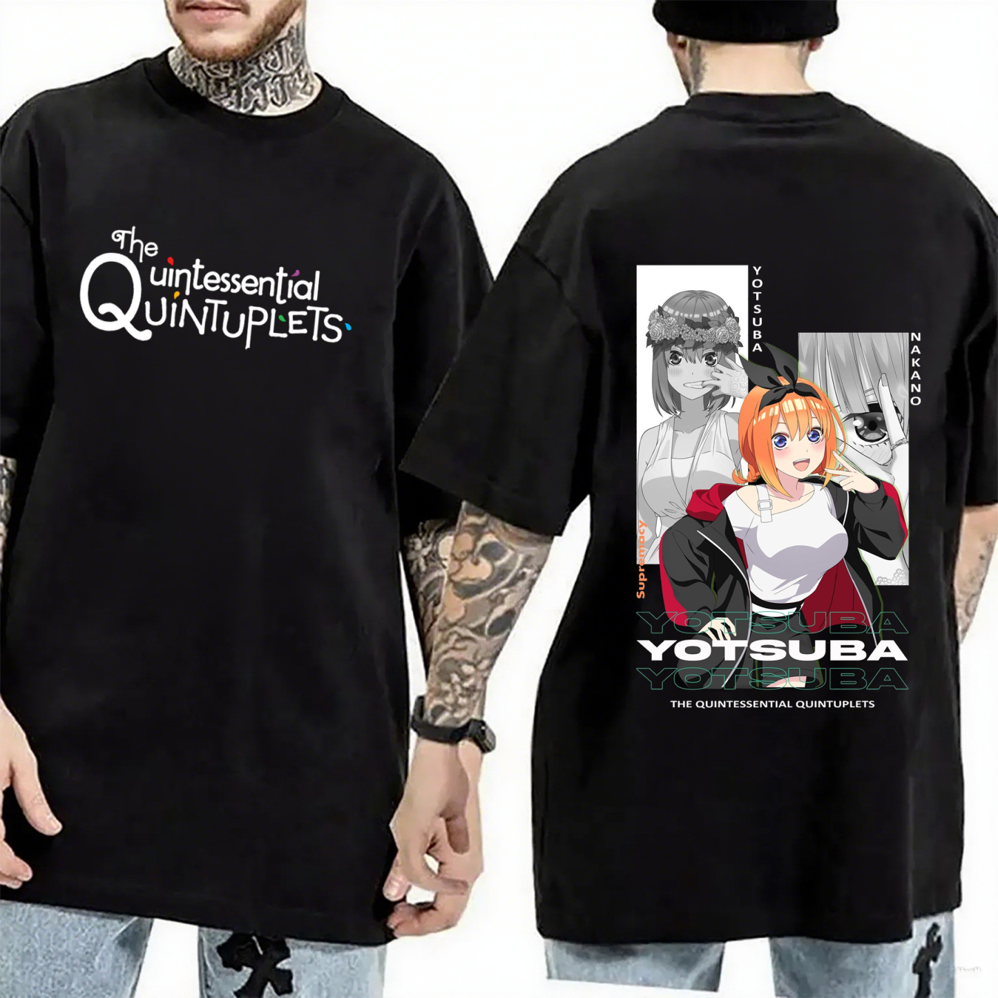 Yotsuba Nakano-The Quintessential Quintuplets Oversized T-shirt/Crewneck/Hoodie