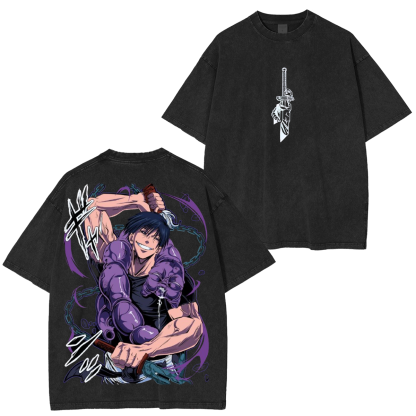 Jujutsu Kaisen Toji Fushiguro Anime Oversized T-shirt/Crewneck/Hoodie