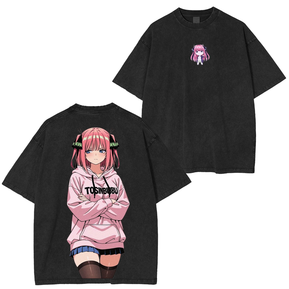 Nakano nino Washed T-shirt/Crewneck/Hoodie