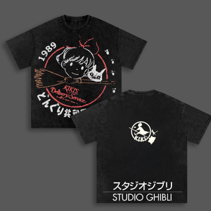 Studio Ghibli Unisex Washed T-Shirt
