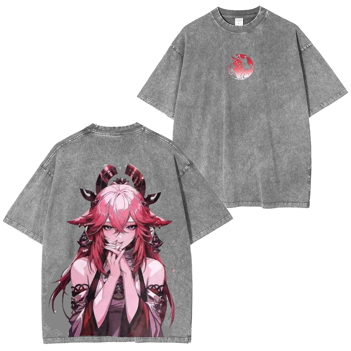 Yae Miko Unisex Washed T-Shirt