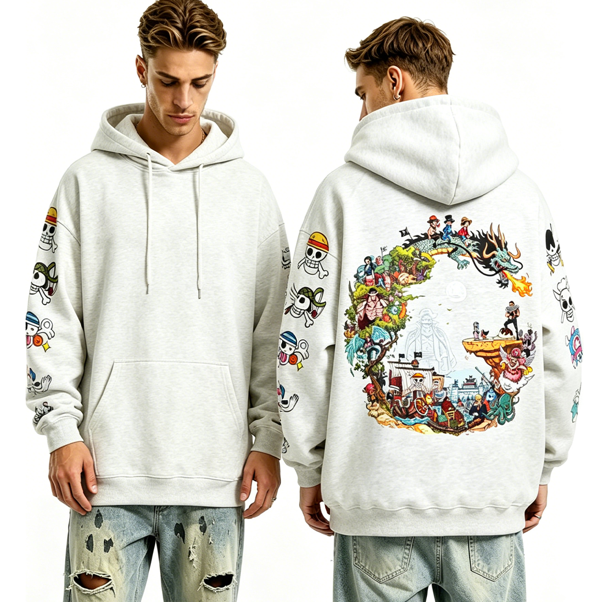 One Piece Oversize Unisex Shirts/Crewneck/Hoodie