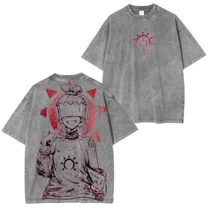 Fire Force Haumea Unisex Washed T-Shirt