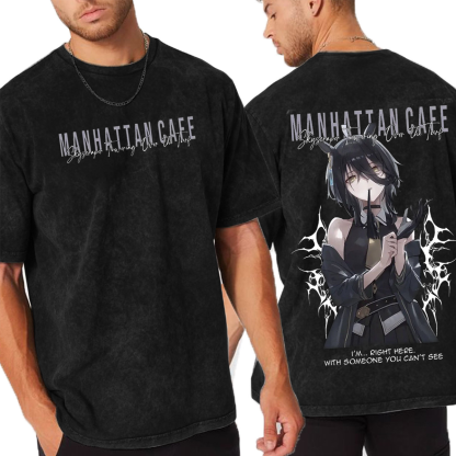 Umamusume: Pretty Derby Series Oversized Unisex Washed T-Shirt