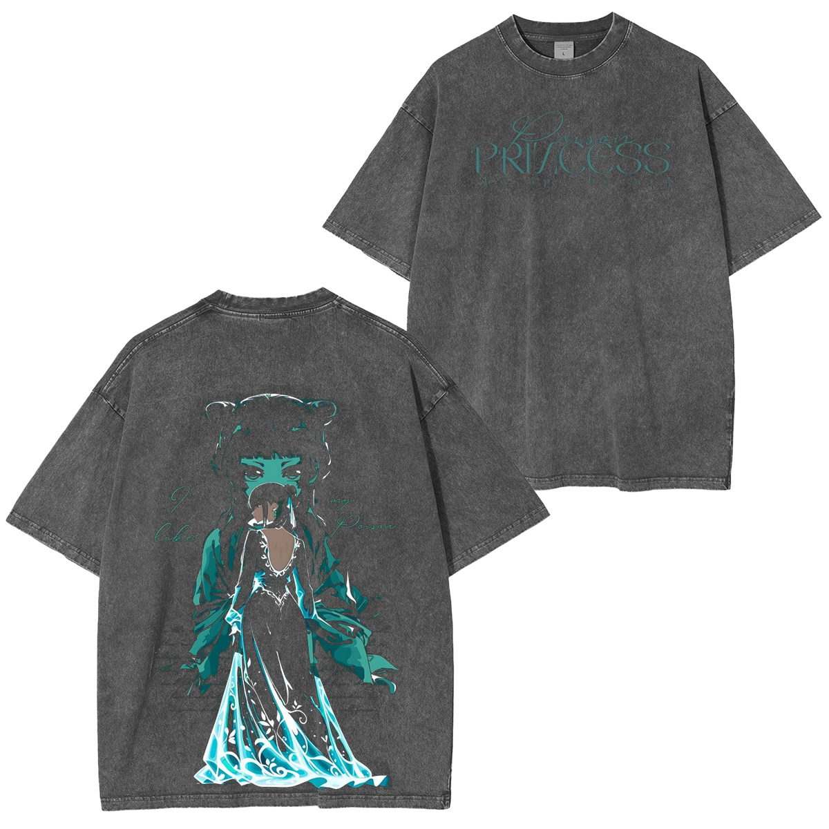 The Apothecary Diaries Manhunt Oversized Unisex Washed T-Shirt
