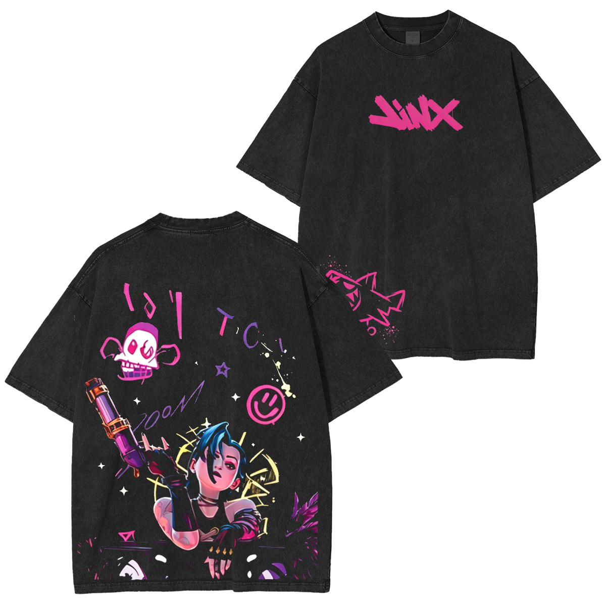 Jinx Washed T-shirt/Crewneck/Hoodie