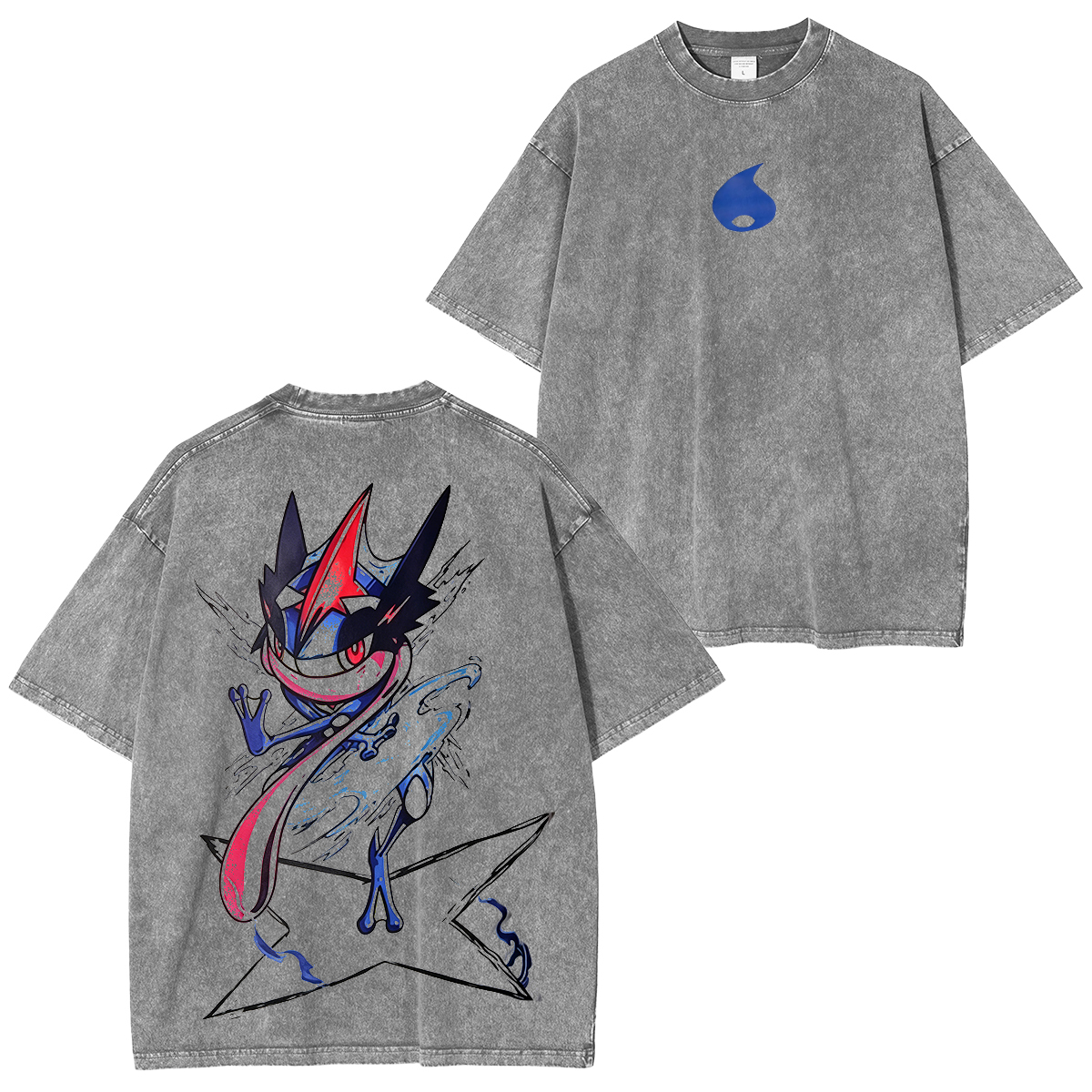 Pokemon Unisex Washed T-Shirt