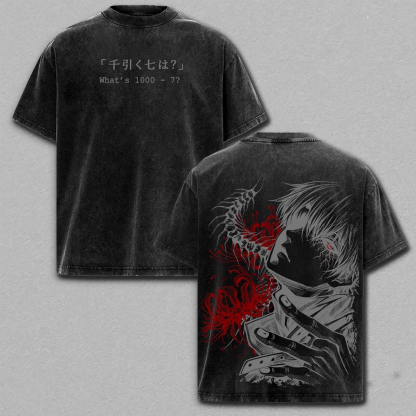 Tokyo Ghoul Oversized Unisex Washed T-Shirt