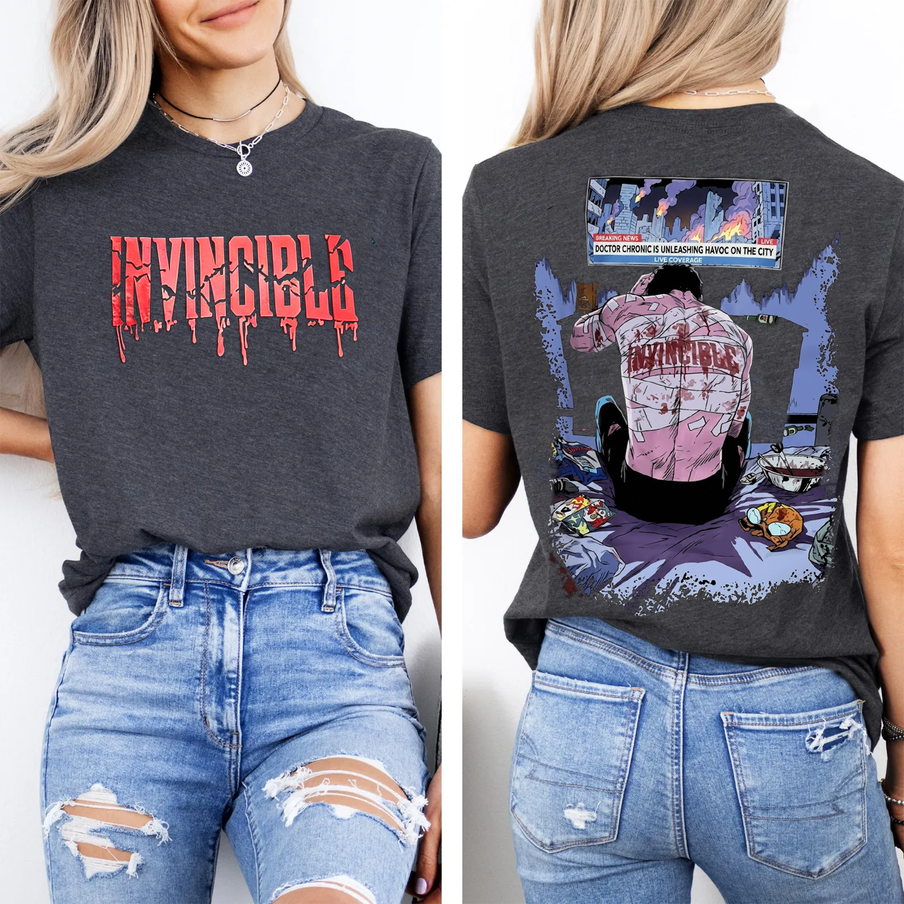 Invincible Oversized T-shirt/Crewneck/Hoodie