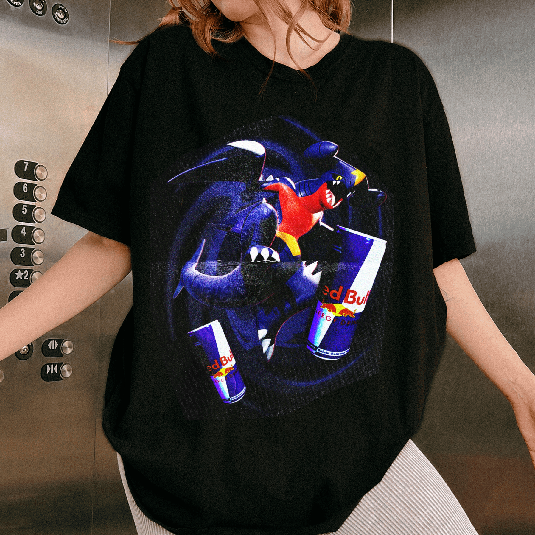Vintage Rayquaza Mega x Yellow Soda Oversized T-shirt/Crewneck/Hoodie