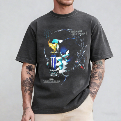 Sonic Monster Energy Oversized T-shirt/Crewneck/Hoodie